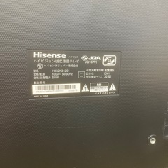 ハイセンス　液晶テレビ　HJ32 K3120  2018年製の画像