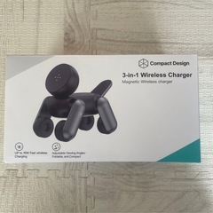 ワイヤレス充電器 3in1 Magsafe 充電器 置き型充電 急速充電の画像