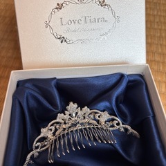 ティアラセット　結婚式用の画像