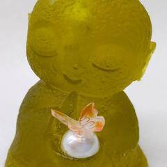 お地蔵さん　黄色の画像