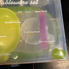 コンビ・ステップアップ食器セットの画像