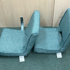 座椅子　美品　イス　インテリア　家具　ファブリック　の画像