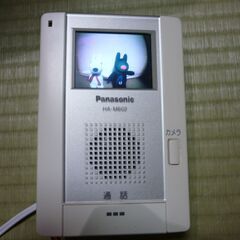 【panasonic】6インチカラーモニター付玄関テレビホン　カラーde見え太の画像