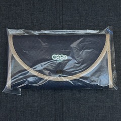 不織布　トートバッグ　紺　ネイビー　２個セットの画像