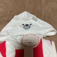 しろくま風 コスチューム ベビー 100 新品タグ付き ボア 裏地 の画像