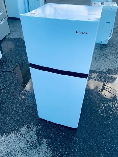♢Hisense ノンフロン冷凍冷蔵庫【2022年製】HR-B12E2W