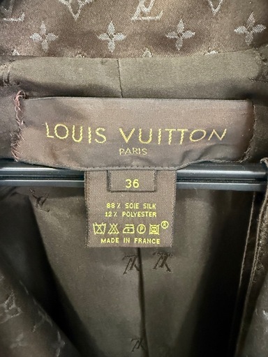 超美品ルイヴィトン　トレンチコート　LOUIS VUITTON モノグラム