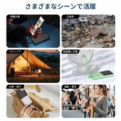 【抱き合わせ割引あり】【新品未開封】モバイルバッテリー 大容量 20000mAh の画像