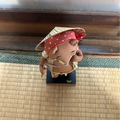 たぬき 人形 置物の画像