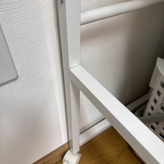 LunarLight ゴミ箱上ラック 幅40-60奥行34高さ90cmの画像