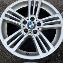 BMW X3(F25）純正　アルファード40系など　18インチアルミホイール 8J+43 120/5 72.6φの画像
