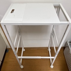 LunarLight ゴミ箱上ラック 幅40-60奥行34高さ90cmの画像