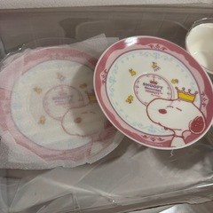 スヌーピー ティーカップセット プライズ品の画像