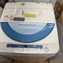 リサイクルショップどりーむ鹿大前店　No.2497　洗濯機　2015年製　シャープの画像