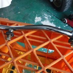 GSX1100E・750E（牛）のタンデムバー。小錆ありますが、綺麗な部類と思います。の画像
