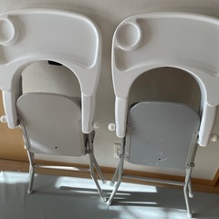 ベビー パイプハイチェア2脚セットの画像