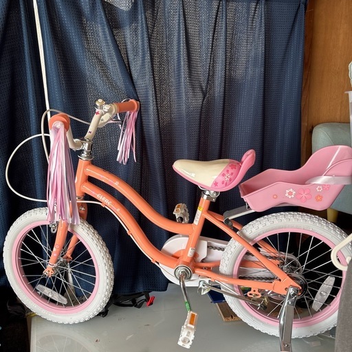 新品未使用　女の子　自転車　５歳から６歳　