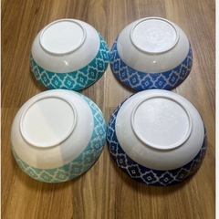 メラニン皿　12枚セットの画像