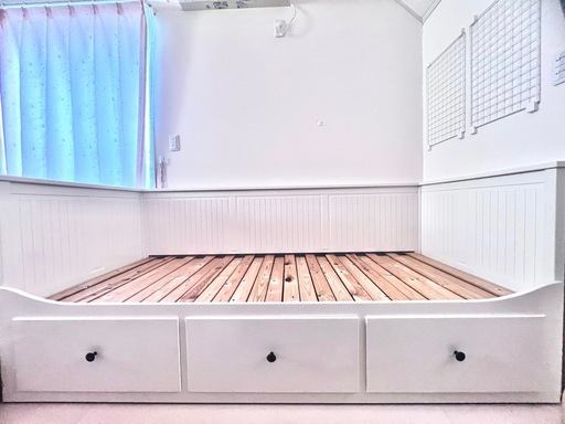 IKEA HEMNESデイベッド 引き出し付き