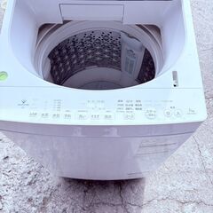 【❗️✨新生活応援✨❗️】2019年製　TOSHIBA 全自動洗濯機 AW-7D8 7.0kg｜一人暮らし〜ファミリー対応・動作確認済の画像