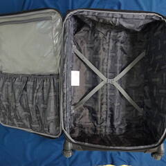 (う-D2-226)キャリーケース AMERICAN TOURISTER ブラック 約53×31×75cm 旅行 かばん 海外 旅行 ビジネス 出張 中古品の画像