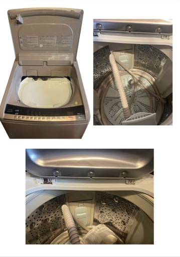 札幌引取り18年製日立 HITACHI ビートウォッシュ 縦型洗濯乾燥機 BW-DV100A 洗濯10kg/乾燥5.5kg        　