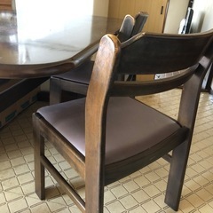 ダイニングテーブルセット　椅子4脚の画像