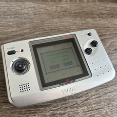 値下げしました！希少SNKネオジオポオケットカラープラチナシルバー単体の画像
