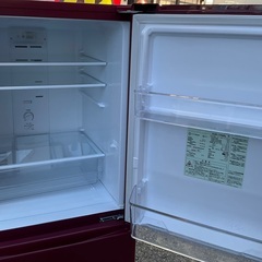 【RKGRE-621】特価！アクア/AQUA/168L 2ドア冷凍冷蔵庫/AQR-17N(R)/中古品/2023年製/店頭引取推奨商品/弊社近隣配達も可の画像
