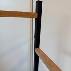 【美品】折りたたみ物干し　ハンガーラック　ハンガー掛けの画像