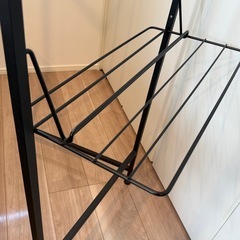 【美品】折りたたみ物干し　ハンガーラック　ハンガー掛けの画像