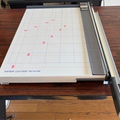 裁断機 メンテ清掃済 大量紙処分はシュレッダーより効率大の画像