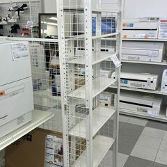 ★リユースのサカイ千葉中央店★  ラック ホワイト H205×D25×W63 クリーニング済み TC5917の画像