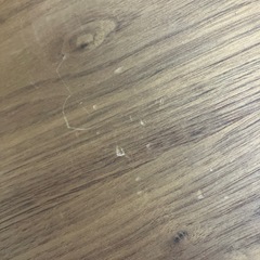 石2512-603 ダイニングテーブルセット椅子2脚 バラ売り不可 天板キズありの画像