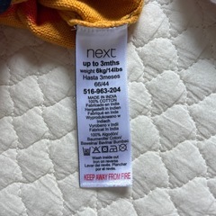 男の子ロンパース NEXT babyの画像