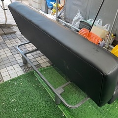 ニトリ　ソファベッド　ブラックの画像