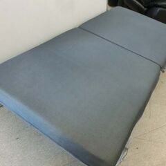 幅90㎝ 折りたたみベッド シングル メッシュ リクライニング 高さ38㎝ ブラウン ベッド 折ベッド グレー キャスター付き 折り畳み 折りたたみ 札幌 西野店の画像