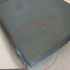 幅90㎝ 折りたたみベッド シングル メッシュ リクライニング 高さ38㎝ ブラウン ベッド 折ベッド グレー キャスター付き 折り畳み 折りたたみ 札幌 西野店の画像