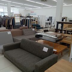 ★リユースのサカイ日立店★HJ8753 IKEA ソファ ダークグレー H70×D95×W186 クリーニング済み の画像