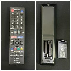 2021年製 42インチ 液晶テレビ SHARP AQUOS 2T-C42BE1 フルHD リモコン付きの画像