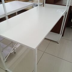 ★リユースのサカイ日立店★HJ8754  デスク ホワイト H111×D51×W130 クリーニング済み の画像