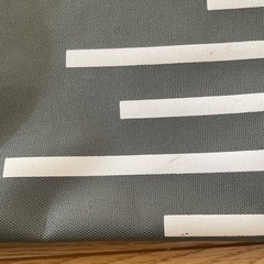 Herschel ストライプ クラッチバッグ グレー　ポーチの画像