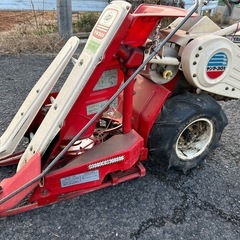 YANMAR ヤンマー 2輪1条刈りコンバイン 動力刈取機 バインダー YB301 ガソリンの画像