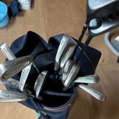 ゴルフセット、バッグの画像