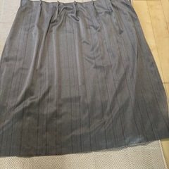 ニトリカーテン黒色2枚組セットの画像