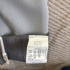 ニトリカーテン黒色2枚組セットの画像