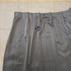 ニトリカーテン黒色2枚組セットの画像