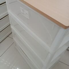 ★リユースのサカイ日立店★HJ8757  衣装ケース ナチュラルブラウン H83.5×D40×W60 クリーニング済み の画像