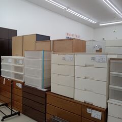 ★リユースのサカイ日立店★HJ8757  衣装ケース ナチュラルブラウン H83.5×D40×W60 クリーニング済み の画像