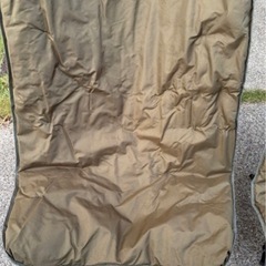 コールマン　ソフトチェア　オリーブ　2台　セット　椅子の画像